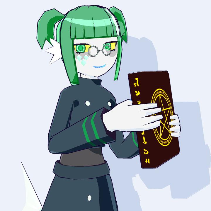 【VRChat/VRM】Librarian Mepevie by chemical_15