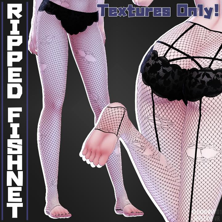 [Lasyusha] Fishnet Bodysuit Texture+Material